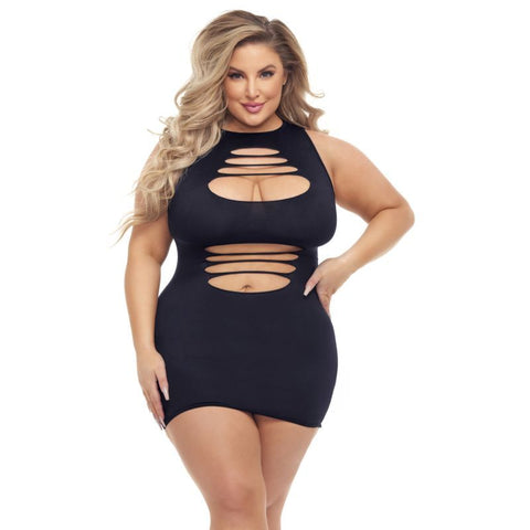 Cant Commit Dress Black Erotic Dresses