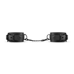 Faux Leather Ankle Cuffs Black Cuffs & Shackles