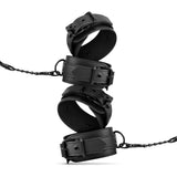 Kinky  Set 5 Pc Black Restraint Kits & Sets