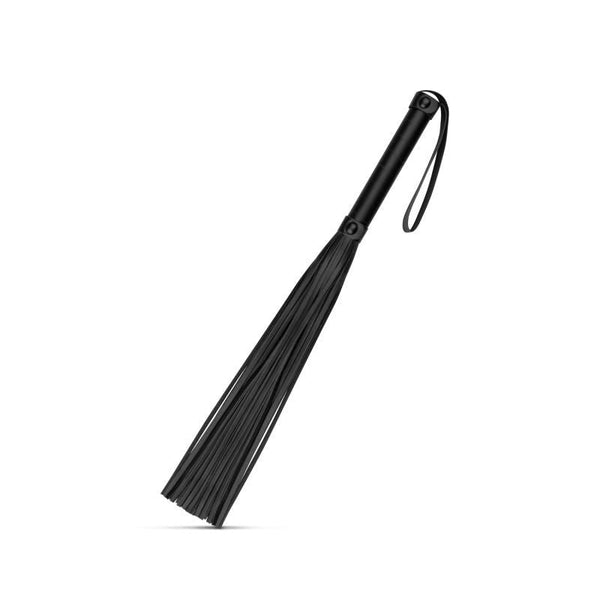 Faux Leather Flogger Black Whips