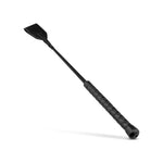 Faux Leather Crop Whip Black Whips