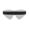 Faux Leather Blindfold Black Blindfolds
