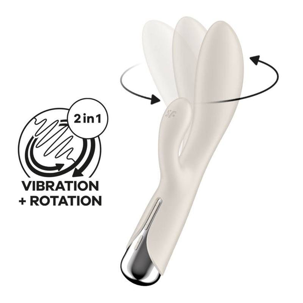 Satisfyer Spinning Rabbit 1 Beige Rabbit s