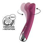 Satisfyer Spinning G Spot 1 Red G Spot s