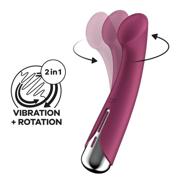 Satisfyer Spinning G Spot 1 Red G Spot s