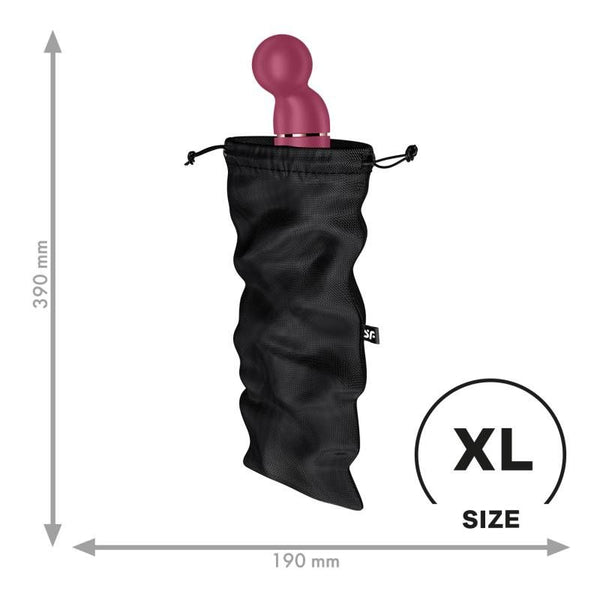 Treasure Bag Black Extra Large Sex Toy Storage