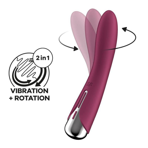Satisfyer Spinning Vibe 1 Red G Spot s