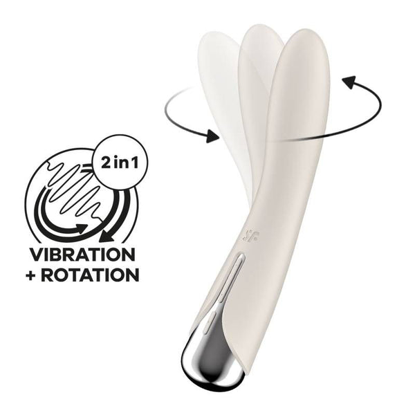 Satisfyer Spinning Vibe 1 Beige G Spot s