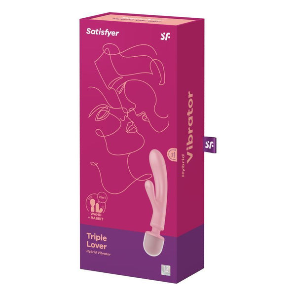 Satisfyer Triple Lover Pink Rabbit s