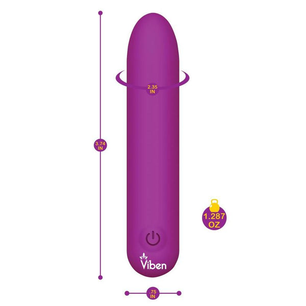 Bombshell 5 Speed 9.5Cm Usb Mighty Bullet Berry Bullets
