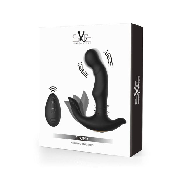 Sxe Cooper Vibrating Remote Control Anal Prostate Dildo Plug Vibrating Butt Plugs
