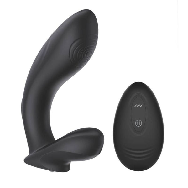 Sxe Roger Remote Control Vibrating And Slapping Anal Dildo Vibrating Butt Plugs
