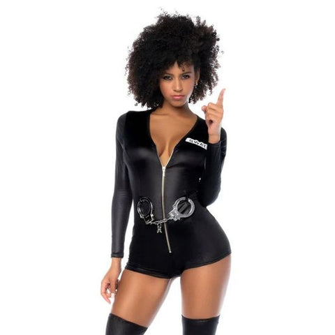 Sultry Swat Officer 2 Pc Women's Costumes