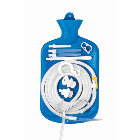 Deluxe Shower Enema Bag And Nozzle Kit Douches