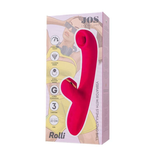 Jos Rolli Stimulating Ball  With Vaccuum Clitoral Stimulator Clitoral s