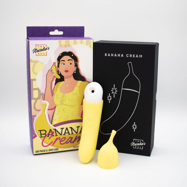 Banana Cream Air Pulse G Spot  G Spot s