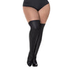 Thigh Highs Vinyl Gloss Black Other Erotic Clothing