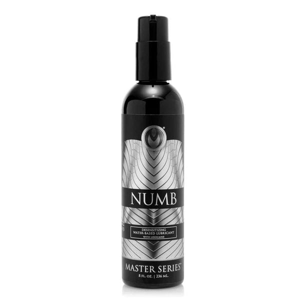 Numb Desensitizing Water Based Lubricant With Lidocaine Lubricants