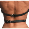 Female Black L/Xl Body Harness