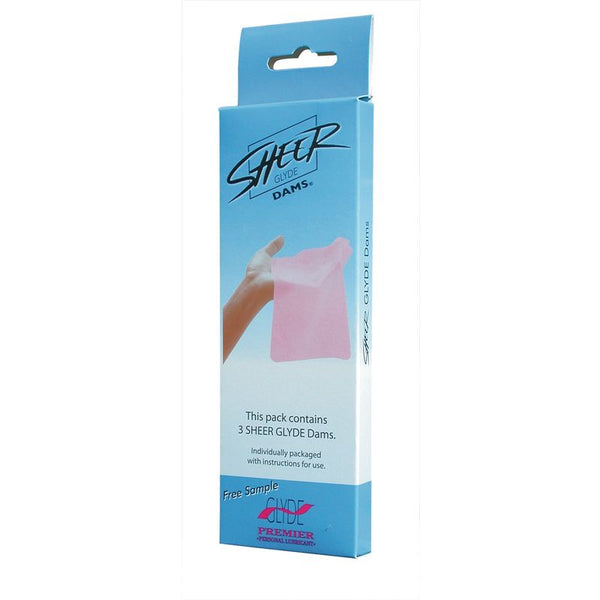 Oral Sheer Dam 3 Pc Mixed Flavours Latex