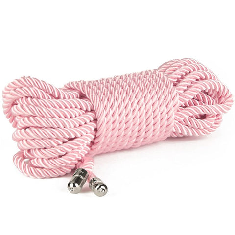 Rebellion Reign Rose Silky  Rope Pink 10M Body Harness