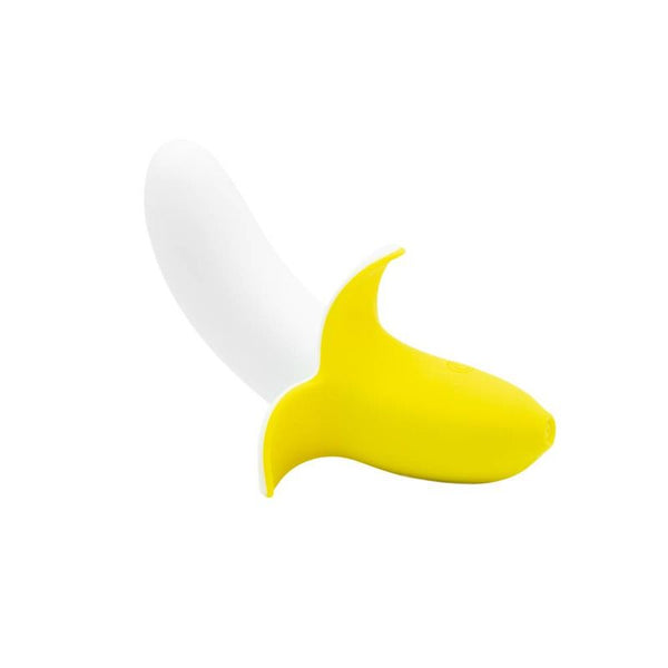 Banana Bliss 13Cm Silicone Slimline  Massager Realistic Dildos