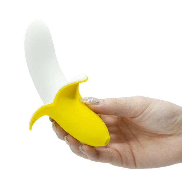 Banana Bliss 13Cm Silicone Slimline  Massager Realistic Dildos