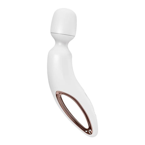 Satisfyer Wand Erland 50 Mode White Body Wand Massagers & Wands