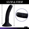 Black Silicone Strap On Dildo Small Strap Ons