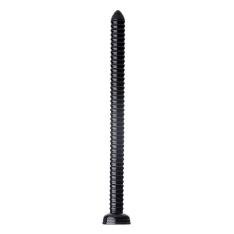 Hosed 19In Ribbed Anal Snake Non Vibrating Butt Plugs