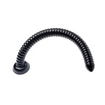 Hosed 19In Ribbed Anal Snake Non Vibrating Butt Plugs