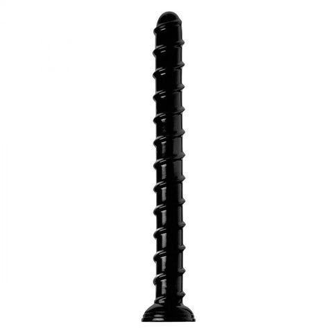 Hosed 18In Swirl Thick Anal Snake Non Vibrating Butt Plugs
