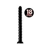 Hosed 18In Swirl Thick Anal Snake Non Vibrating Butt Plugs