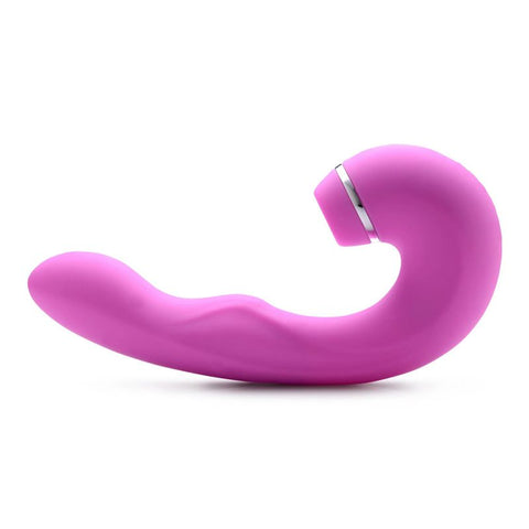 Shegasm 5 Star 10X Tapping G Spot Vibe W Suction Pink G Spot s