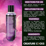 Creature Slime Purple Water Based Lubricant 4Oz Lubricants