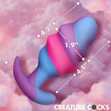 Swirl Silicone Butt Plug Large Non Vibrating Butt Plugs