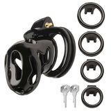 Hard Stop Double Ring Chastity Cage Chastity Toys