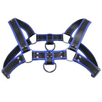 Bulldog Harness Blue Body Harness