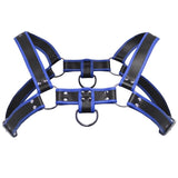 Bulldog Harness Blue Body Harness