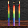 Pride Candles Rainbow Drip 3 Pc Sensation Play