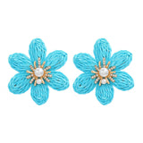 Veile Studios Women Ladies Party Accessories Flower Fashion Jewellery Earrings