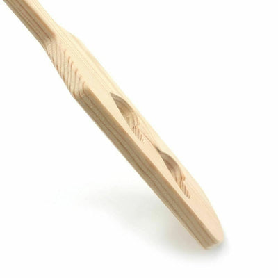 Double Heart Bamboo Spanking Paddle Impact Play Fetish  Paddles