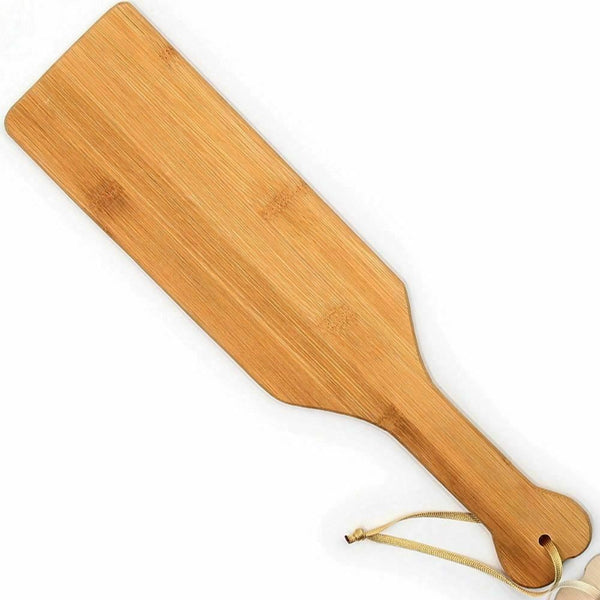 Large 42Cm Natural Bamboo Spanking Paddle  Impact Toy Fetish Paddles