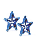 Nipple & Clitoral Toys House Of Dasein 1 Pair Star Nipple Clamps Stainless Steel Non Piercing Stimulator Erotic Toys Women