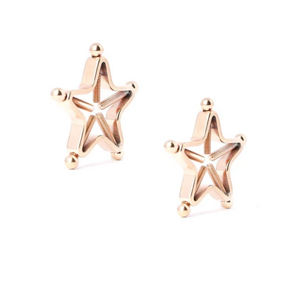 1 Pair Star Nipple Clamps Stainless Steel Non Piercing Stimulator Erotic Toys Women Nipple & Clitoral Toys