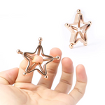 Nipple & Clitoral Toys House Of Dasein 1 Pair Star Nipple Clamps Stainless Steel Non Piercing Stimulator Erotic Toys Women
