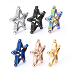Nipple & Clitoral Toys House Of Dasein 1 Pair Star Nipple Clamps Stainless Steel Non Piercing Stimulator Erotic Toys Women
