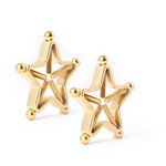 Nipple & Clitoral Toys House Of Dasein 1 Pair Star Nipple Clamps Stainless Steel Non Piercing Stimulator Erotic Toys Women