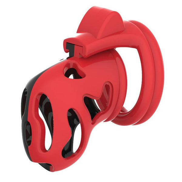 Male Plastic Chastity  Cage    Lock Fetish Restraints Chastity Toys
