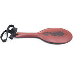 House Of Dasein 38.5Cm Brown Premium Pu Leather Equestrian Bat Horsewhips Paddle Paddles